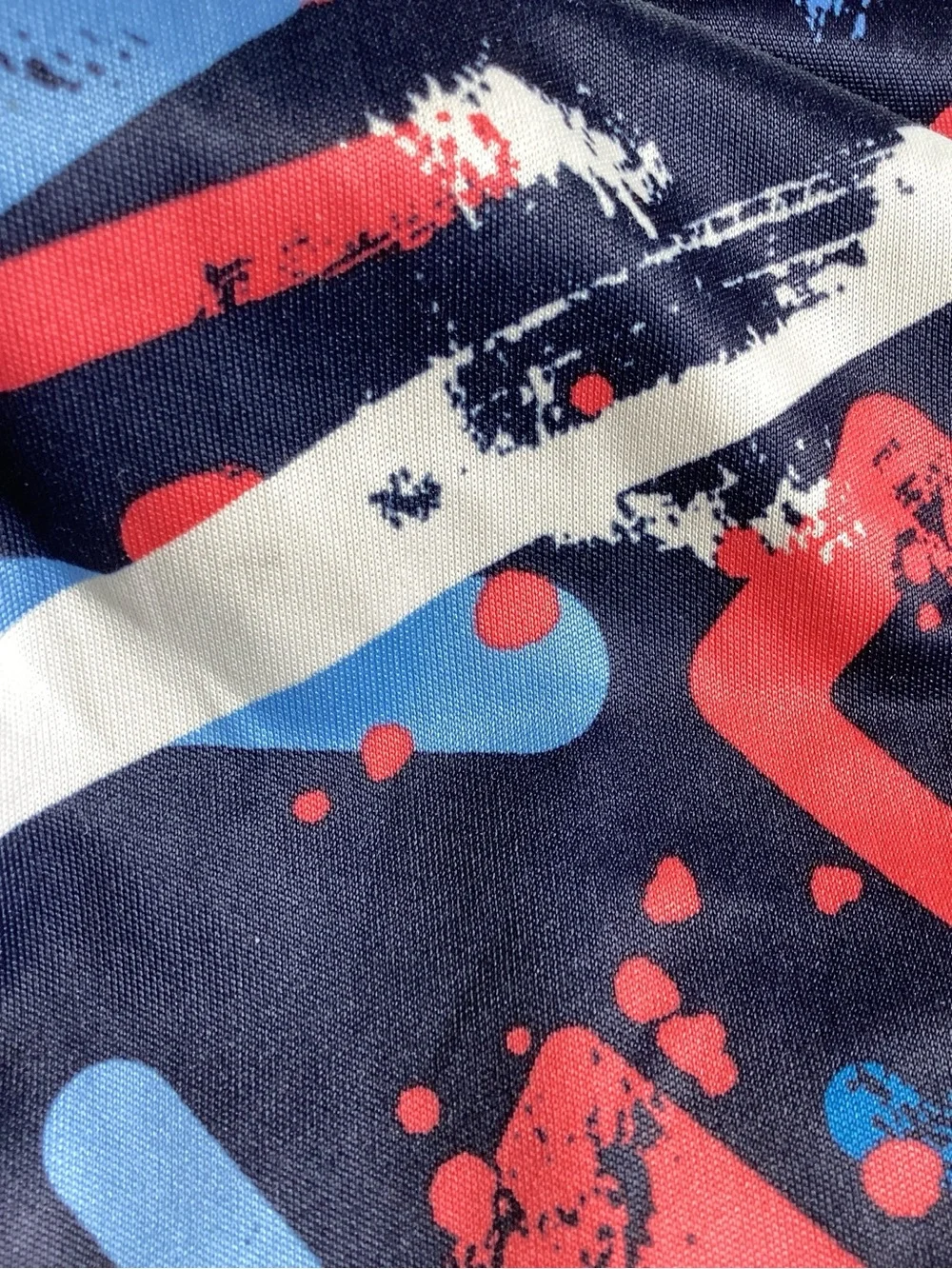 Nike Abstract Print Athletic Shorts